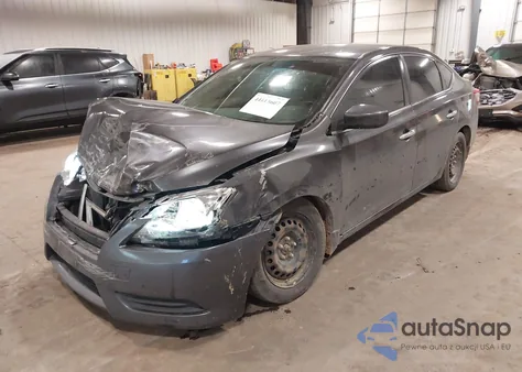 2014 Nissan Sentra Sv z USA, uszkodzony, nr VIN 3N1AB7AP8EY300937